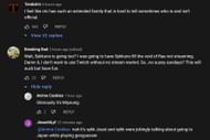 Fans react to the streamer's announcement 2/2 (Image via Jeru TV/YouTube)